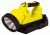 Koehler Bright Star Gen II Lighthawk LED 4-cell w/Charger Base &amp; 12/24V DC Plug Yellow Flashlight, 9.5 7632