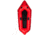 Kokopelli Packraft XPD Packraft w/ TiZip, Fire Red, KO-AS-XPD-ZFR