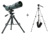 Konuspot 20-60x80 Angled Spotting Scope w/ Konus 65-160cm Camera/Spotting Scope Tripod