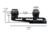 Konus Universal Cantilever mount 30mm - 1in with adjustable length, KL7219
