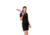 Krimson Klover Dina 1/4 Zip Polos - Womens, Black, Extra Large, S23129-001-XL
