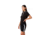Krimson Klover Dina 1/4 Zip Polos - Womens, Black, Extra Large, S23129-001-XL