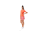 Krimson Klover Dina 1/4 Zip Polos - Womens, Coral, Extra Small, S23129-622-XS