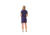Krimson Klover Dina 1/4 Zip Polos - Womens, Indigo, Large, S23129-405-L