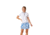 Krimson Klover Dina 1/4 Zip Polos - Womens, White, Extra Large, S23129-101-XL
