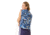 Krimson Klover Gracie Long Sleeve Hoodies - Womens, Floral S. Blue, Small, S23156P-658-S