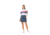 Krimson Klover Kerry Skorts - Womens, Confetti Black, Large, S23105-651-L