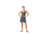 Krimson Klover Kerry Skorts - Womens, Lakeside Indigo, Large, S23105-666-L