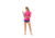 Krimson Klover Mae Swimshirts - Womens, Spectrum Stripe, Large, S23144P-653-L