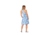 Krimson Klover Piper Dresses - Womens, Blue Marble, Extra Large, S23125-671-XL