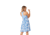 Krimson Klover Piper Dresses - Womens, Blue Marble, Extra Large, S23125-671-XL