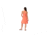 Krimson Klover Piper Dresses - Womens, Coral, Medium, S23125-622-M