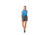 Krimson Klover Rory 5in Inseam Shorts - Womens, Lakeside Indigo, Large, S23101-666-L