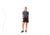 Krimson Klover Rory 7in Inseam Shorts - Womens, Black, Medium, S23102-001-M