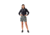 Krimson Klover Rory 7in Inseam Shorts - Womens, Floral Forest, Large, S23102-670-L