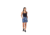 Krimson Klover Rory 7in Inseam Shorts - Womens, Floral S. Blue, Small, S23102-658-S