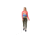 Krimson Klover Sara Long Sleeve Sunshirts - Womens, Sunburst Coral, Small, S23145-692-S
