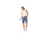 Krimson Klover Sienna 11in Inseam Shorts - Womens, Floral S. Blue, Extra Small, S23103-658-XS
