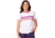 Krimson Klover Tori Short Sleeve Sunshirt - Womens, Multi Stripe, Medium, S24601-942-M