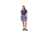 Krimson Klover Wellington Skorts - Womens, Floral S. Blue, Large, S23148-658-L