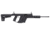 KRISS USA Vector CRB G2 Semi-Auto Rifle, .22 Long Rifle, 16in 1/2x28 TPI Barrel, Synthetic Black Stock, Black, 10RD, KV22CBL00-FRRMPG