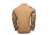 Kryptek Tactical Long Sleeve Rugby - Mens, Coyote/Highlander, Large, 19TACRLSCTH5