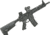 Krytac / KRISS USA Alpha CRB Airsoft AEG Rifle, Black, Large, KTAEG-APCRB-BK01