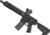 Krytac / KRISS USA Full Metal Trident MKII CRB Airsoft AEG Rifle, 400 FPS, Black, Large, KTAEG-TR2CRB-BK01