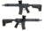 Krytac / KRISS USA Full Metal Trident MKII CRB Airsoft AEG Rifle, 400 FPS, Combat Grey, Large, KTAEG-TR2CRB-CG01