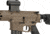 Krytac / KRISS USA Full Metal Trident MKII CRB Airsoft AEG Rifle, 400 FPS, Dark Earth, Large, KTAEG-TR2CRB-FDE01