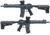 Krytac / KRISS USA Full Metal Trident MKII-M CRB Airsoft AEG Rifle, Combat Grey, Large, KTAEG-TR2CRBM-CG01