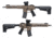 Krytac / KRISS USA Full Metal Trident MKII-M CRB Airsoft AEG Rifle, Dark Earth, Large, KTAEG-TR2CRBM-FDE01
