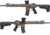 Krytac / KRISS USA Full Metal Trident MKII-M SPR Airsoft AEG Rifle, Dark Earth, Large, KTAEG-TR2SPRM-FDE01