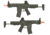 Krytac / KRISS USA Full Metal Trident MKII PDW Airsoft AEG Rifle, Foliage Green, Large, KTAEG-TR2PDW-FG01