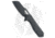 Kubey Atlas Folding Knife, 3.31in, Sandvik 14C28N, Sheepsfoot Blade, G10 Black Handle, Black/Black, 7.80in, BHQ-209109