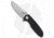Kubey Belus Folding Knife, 2.95in, AUS-10, Drop Point Blade, G10 Black Handle, Gray/Black, 7.10in, BHQ-192554