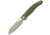 Kubey Drake Linerlock Green G10 Folding Knife, 3.88" sand blast finish AUS-10A stainless blade, Green G10 handle, KB239B