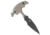 Kubey Knives Kubey Knives Medusa Push Dagger Fixed Blade Knife Tan G-10 3.7" Black SW, Tan, Sandvik 14C28N, adult, BHQ-206196