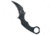 Kubey Knives Kubey Knives Rogue Liner Lock Karambit Knife Black G-10 2.9" Black SW, Black, Sandvik 14C28N, adult, BHQ-209103
