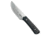 Kubey Knives Kubey Knives Thorn Fixed Blade Knife Black G-10 2.8" Stonewash, Black, 14C28N, adult, BHQ-227544