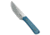 Kubey Knives Kubey Knives Thorn Fixed Blade Knife Blue Micarta 2.8" Stonewash, Blue, 14C28N, adult, BHQ-227546