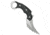 Kubey Knives Kubey Knives Velociraptor Fixed Blade Pikal Karambit Knife Black G-10 3" SW, Black, 14C28N, adult, BHQ-220316
