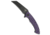 Kubey Anteater Folding Knife, 3.43in, 14C28N, Hawkbill Blade, G-10, Purple Handle, Purple/Black, 8.03 inch, BHQ-222802