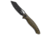 Kubey Kubey Drake Liner Lock Knife Green G-10 3.75" Black KU239B, Green, Sandvik 14C28N, adult, BHQ-117894