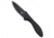 Kubey Ruckus Folding Knife, 3.31in, AUS 10A, Drop Point Blade, G-10, Black Handle, Black/Black, 8.03 inch, BHQ-221827