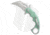 Kubey Mini Wrath Folding Knife, 2.44in, Sandvik 14C28N, Hawkbill Blade, G10 Jade Handle, Gray/Jade, 6.89in, BHQ-203233
