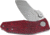 Kubey Monsterdog Damascus Folding Knife, 4.13in Closed, 3.13in Damascus Steel Blade, Black/Red G10 Handle, Nylon Case, KU337F