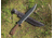 Kukrax Kukri 180 Fixed Blade Knife, 15.75in Overall, 11.5in Black Traction Coated 1075HC Steel Blade, Walnut Handle, Black Leather Belt Sheath, KU-1134