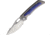 Kunwu Knives Jericho Framelock Timascus, KUNK713T2