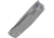 Kunwu Knives TAO Compact Folding Knife, 4.5in Closed, 3in Satin Elmax Steel Blade, Gray Titanium Handle, K703C